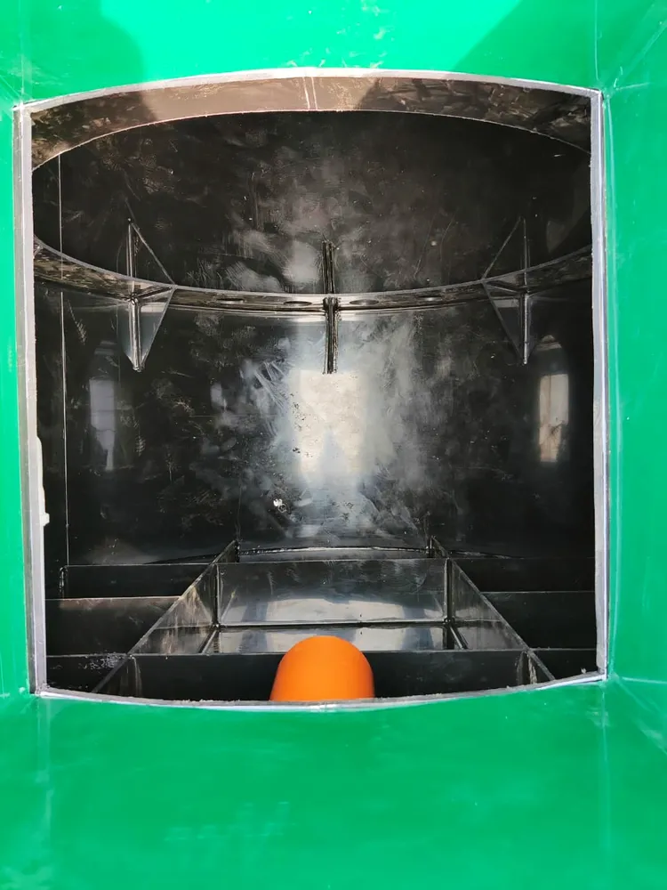 Приёмный отсек станции ЕВРОЛОС ЭКОПРОМ 60