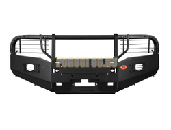 Передний силовой бампер серии Трофи на Toyota HILUX VII 2011-2014 (02.010.13)