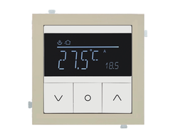 Термостат с датчиком для теплого пола лен