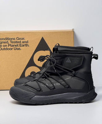 Nike ACG Air Terra Antarktik Grey Black Fur с мехом