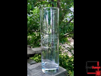 гравировка на вазе