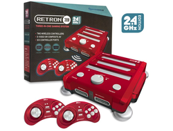 Обновленный Retron 3 (NES, SNES, SEGA) 2.4 GHz Edition (Laser Red)