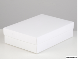 Коробка крышка-дно 16,5 х 12,5 х 5,2 см Белый