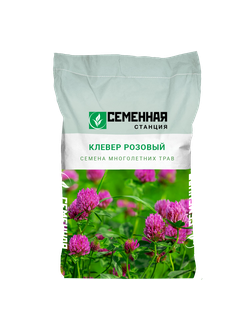 Семена клевера розового гибридного, 10кг