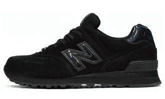 New balance 574 all black womens hotsell