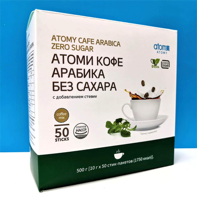 Атоми Кофе Арабика со стевией без сахара