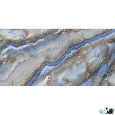 Керамогранит NB CERAMIC Portofino Dark Blue P2154 60 х 120 см серо - синий полированный