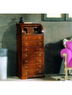 БЮРО С РУЛОННОЙ СТВОРКОЙ Н784 (L56*P55*H123) VILLANOVA