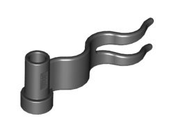 Flag 4 x 1 Wave Right, Black (4495b / 4636201 / 6268951)