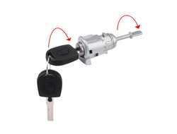 Личинка двери Фольксваген левый и правый дверной замок цилиндр для VW skoda audi vag seat купить