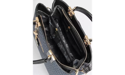 Сумка Michael Kors Sutton Satchel Logo Dark Navy