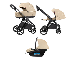 Коляска 3в1 Carrello Omega + CRL-6545/1 Solar Beige