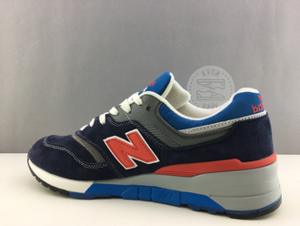 New Balance 997 Синие с красным, серым (41-45) Арт. 060М