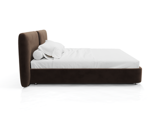 Кровать "Лема" " цвета тёмный шоколад