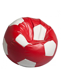 Кресло-мяч диаметр 100см. красно/белый
