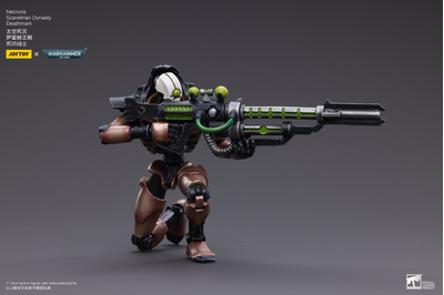 Дезмарки Некронов (Warhammer 40k) - КОЛЛЕКЦИОННАЯ ФИГУРКА 1/18 Necrons Szarekhan Dynasty Deathmark (JT4164) - JOYTOY