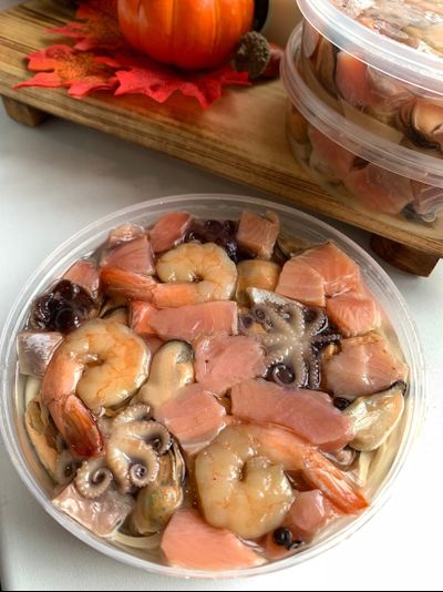 МОРСКОЙ КОКТЕЙЛЬ МАРИНОВАННЫЙ 300гр