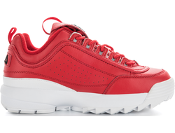 Кроссовки FILA DISRUPTOR 2 PREMIUM Красные женские (36-41)