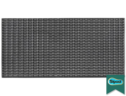 Плитка фарфоровая противоскользящая SertekPool 12.5х25 антрацит