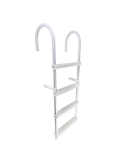 Трап алюминиевый навесной, 4 ступени