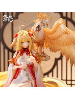 Фигурка 1/7 Хунхун Тушань (Honghong Tushan Golden Feather Dress Ver.)