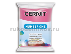 полимерная глина Cernit Number One, цвет-raspberry 481 (малиновый), вес-56 грамм