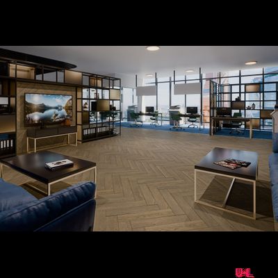 SPC ламинат Damy Floor London Ноттингем / Nottingham 0030-6L 43 класс толщина 4.0 мм с фаской замковый 1.059 м2