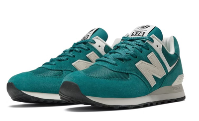 New Balance 574 Green Off White