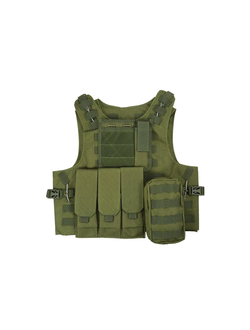 Жилет разгрузочный тактический цвет: хаки