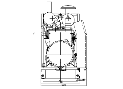 Судовой аварийный дизель генератор 100 кВт CCFJ100Y-W