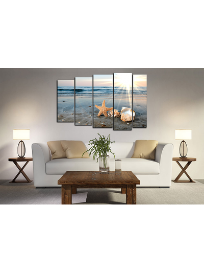 Модульная картина &quot;Рано утром&quot;