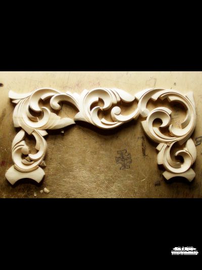 Рама для зеркала, из дерева, резная