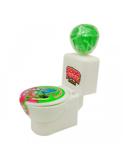 Кидсмания Sour Flush Унитазик Маленький Леденец 15 гр (24 шт)