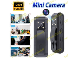 Мини видеокамера, карманная видеорегистратор, нагрудный видеорегистратор, Full HD, портативная камер
