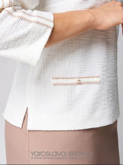 Женский 2-ух предметный комплект, состоящий из туники и юбки