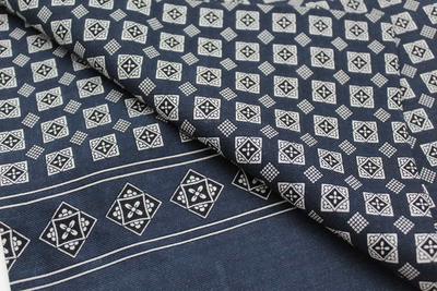 Павловопосадское кашне Домино 756-1