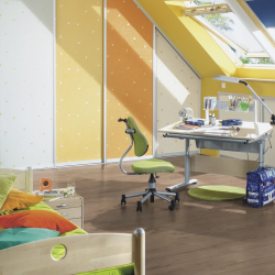 Ламинат Wineo Дуб Рим Бежевый LA215LV4 в интерьере детской комнаты