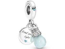 Шарм-подвеска Светящаяся в темноте лампочка Артикул: 791123C01