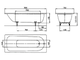 Стальная ванна Kaldewei Saniform Plus 363-1 170х70