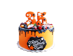 торт на 35 лет оформление пряниками