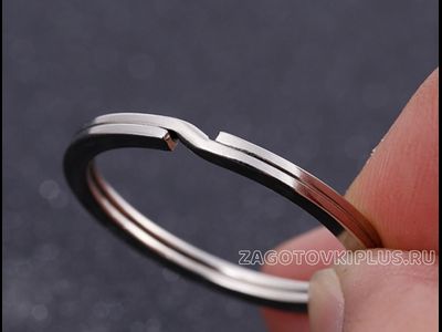 Кольцо для ключей плоское 28мм