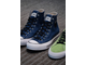 Кеды Converse Stussy Chuck Taylor 70 синие высокие