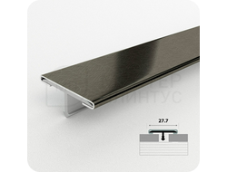 Порог одноуровневый Т-образный ПС 11НСВ(304).2700.010 Вибрация графит