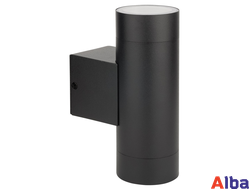 Светильник настенный садово-парковый Tube 5004-2 bl (черный)