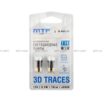 Габаритные лампы LED W5W CAN-BUS 6000K  W5W60MX