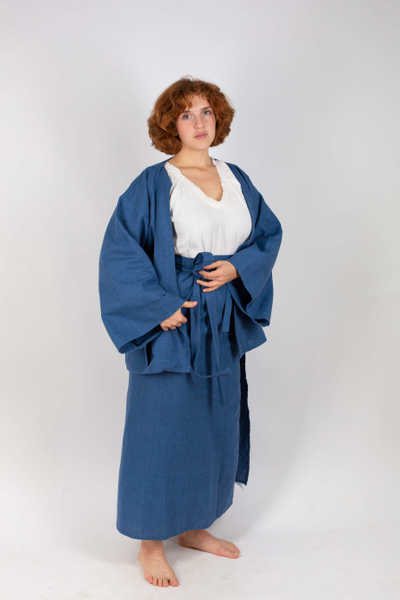 Костюм кимоно с юбкой "Центр Души"