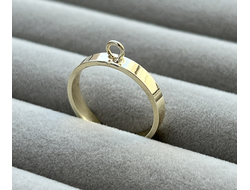 Кольцо-основа зол безразмерное 3мм