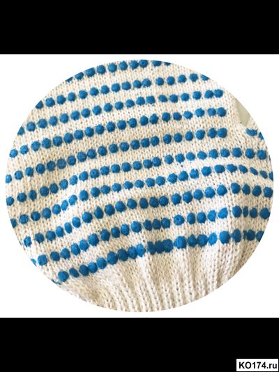 Перчатки ХБ с ПВХ 10й класс 7 нитей