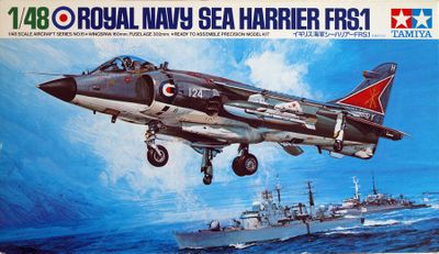 Сборная модель: (Tamiya 61026) Английский палубный истребитель Sea Harrier FRS.1