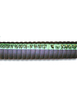 Шланг SCAMO/SP/CAJ выхлопной 51мм, армирование металлической пружиной Hoses Technology tgmso029_51